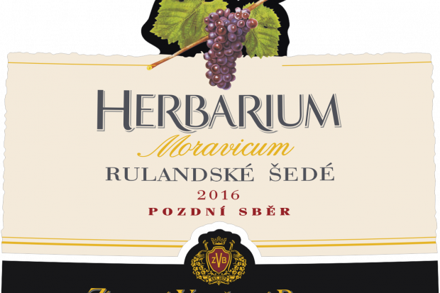 Herbarium Moravicum RS ps 2016_ETIKETA