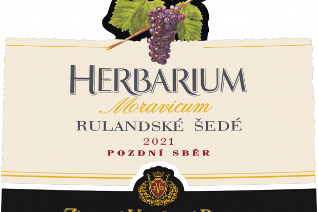 Herbarium Moravicum RS ps 2021 etiketa